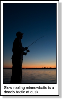 Shore casting for Walleye