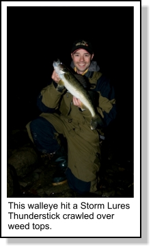 Shore Walleye Fishing