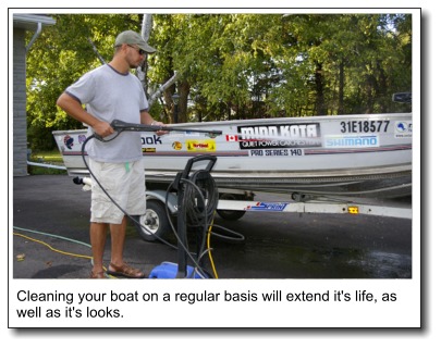 How to clean your boat